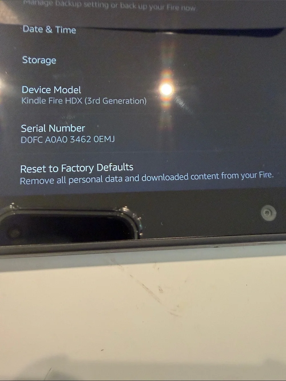 Kindle Fire HDX 3rd generation